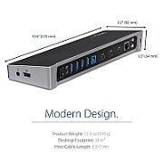 TRIPLE-VIDEO LAPTOP DOCK/LAPTOP DOCKING STATION WITH 4K