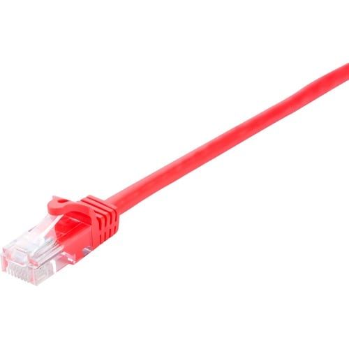 CAT6 ETHERNET RED UTP 5M/RJ45 100 COPPER SNAGLESS