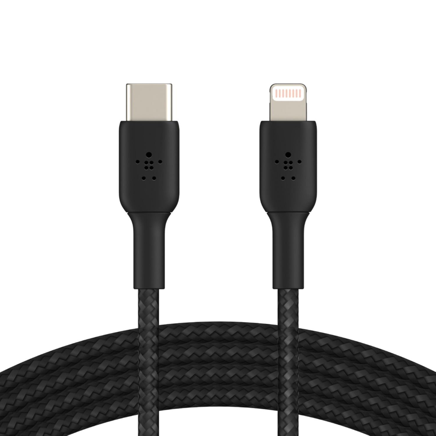 LIGHTNING/USB-C CABLE/MFI 2M BLACK