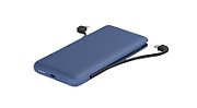 BELKIN POWER BANK 10K INC USB-C/AND LIGHTNING CABLES BLUE