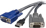 6 FT USB VGA 2-IN-1 KVM CABLE/.