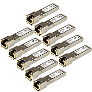 HP COMPATIBLE RJ45 SFP 10 PACK/IN