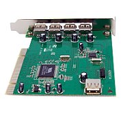 7 PORT PCI USB ADAPTER CARD/.