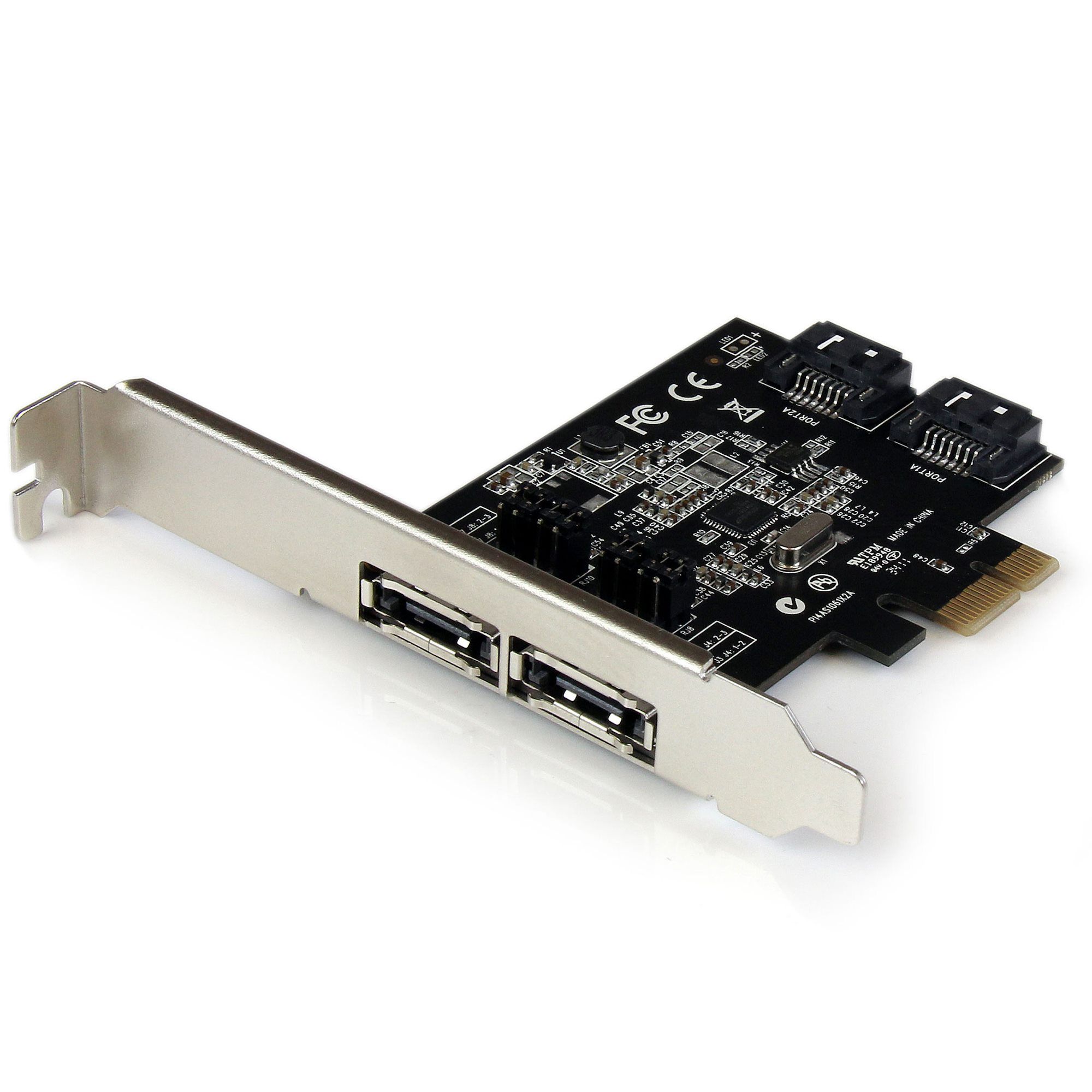 2X PCIE SATA III ESATA CARD/.