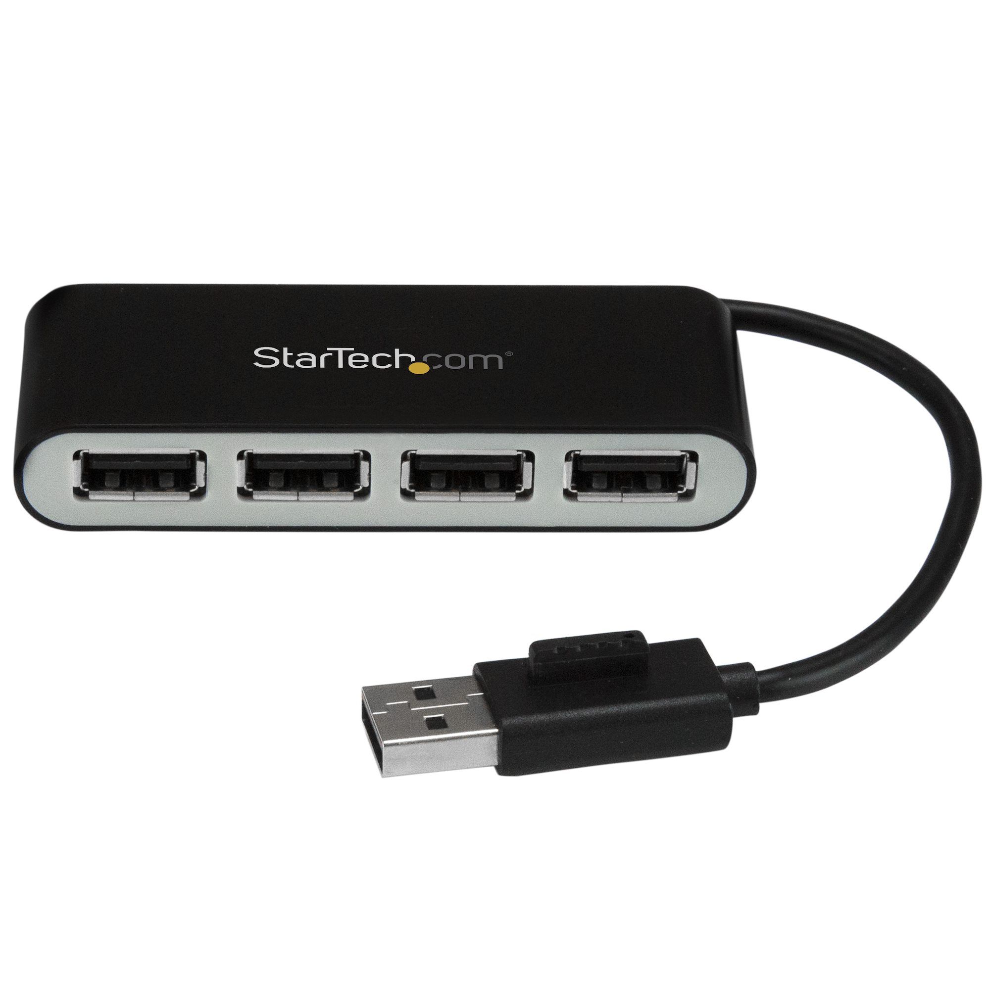 4 PORT PORTABLE USB 2.0 HUB/.