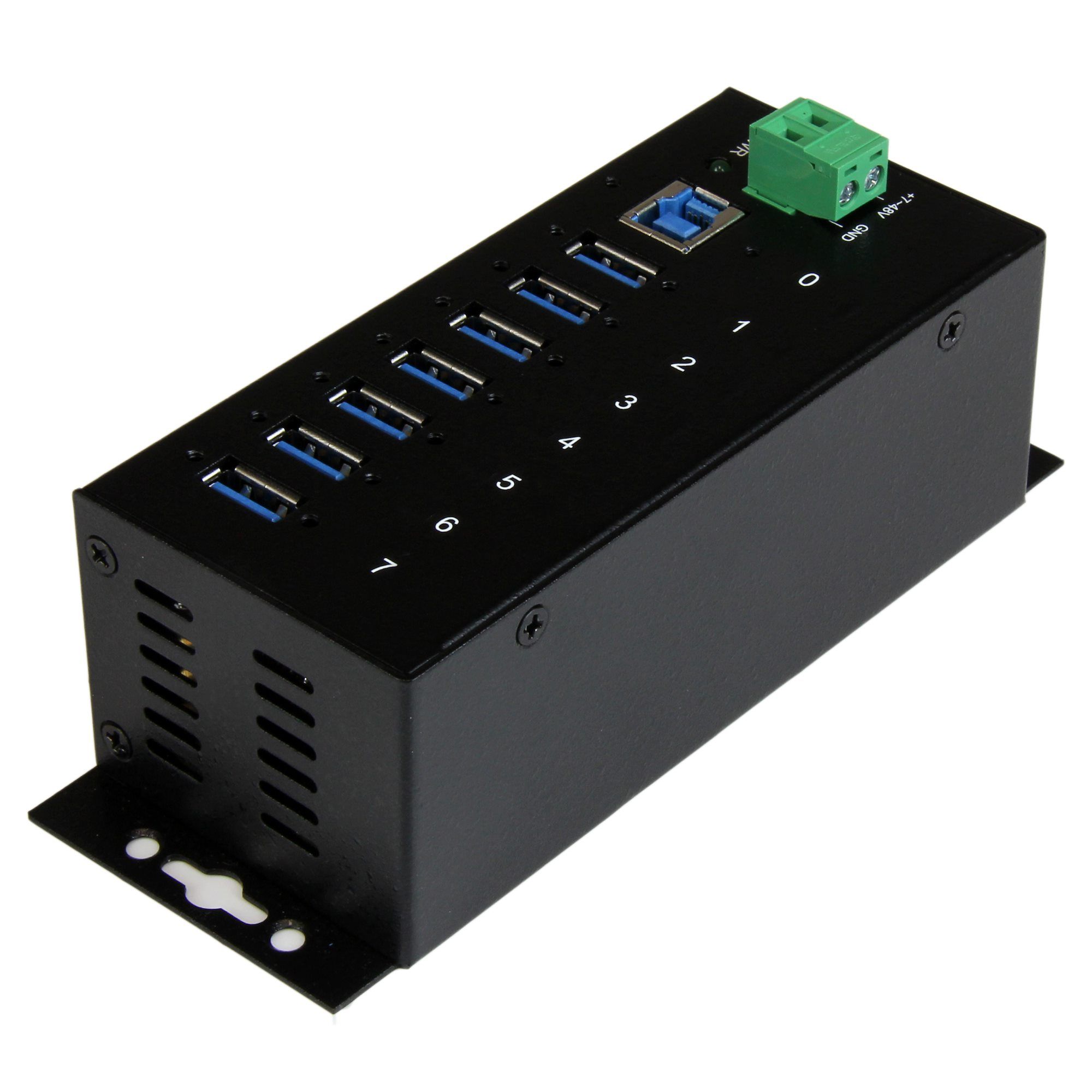 7 PORT INDUSTRIAL USB 3.0 HUB/.