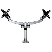 DESK MOUNT DUAL MONITOR ARM/.