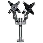 DESK MOUNT DUAL MONITOR ARM/.