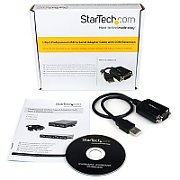 1X USB TO SERIAL ADAPTER CABLE/.
