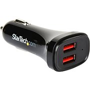 2X USB CAR CHARGER 24W / 4.8A/CHARGE TWO TABLETS AT ONCE