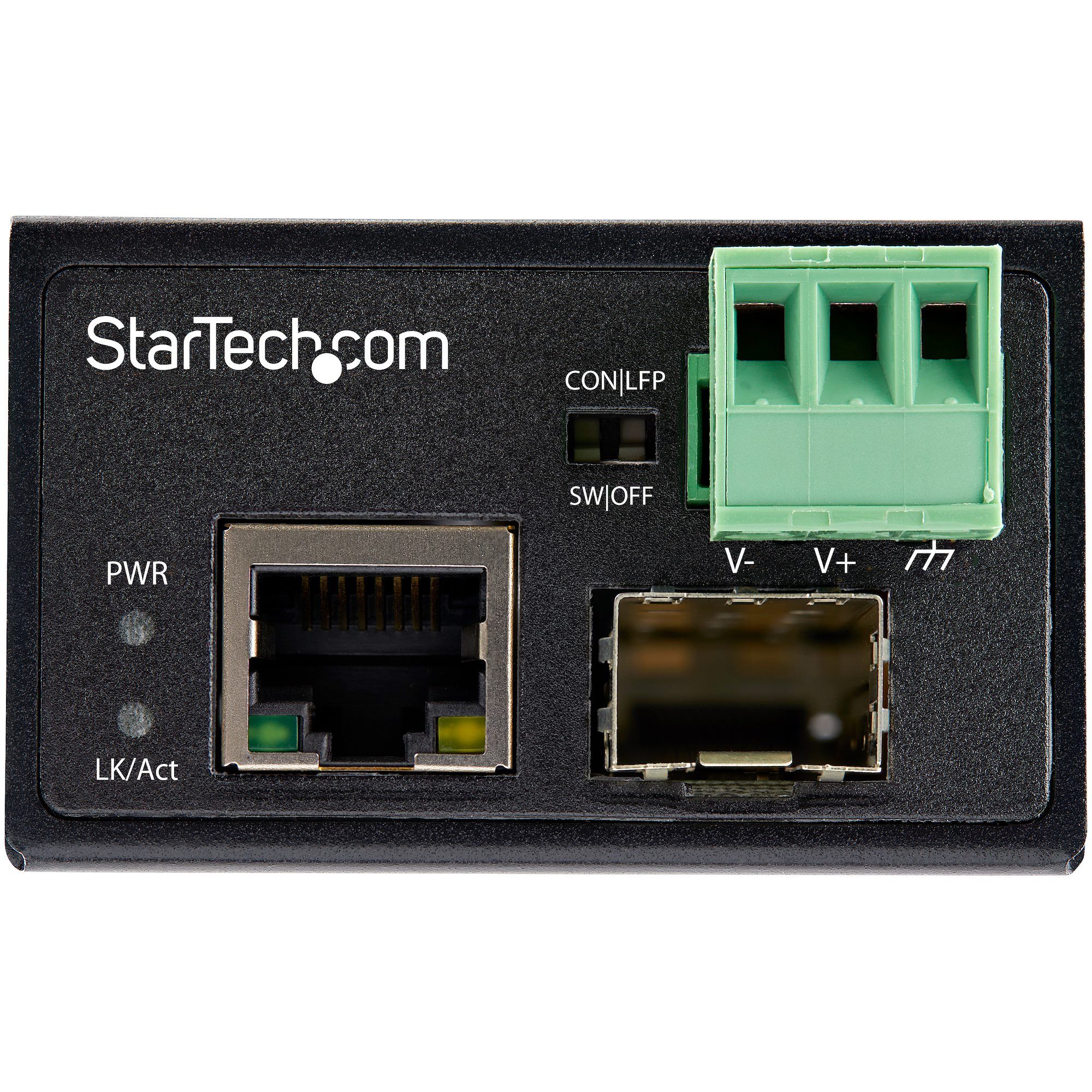 INDUSTRIAL FIBER TO ETHERNET/CONVERTER 100MBPS SFP TO RJ45