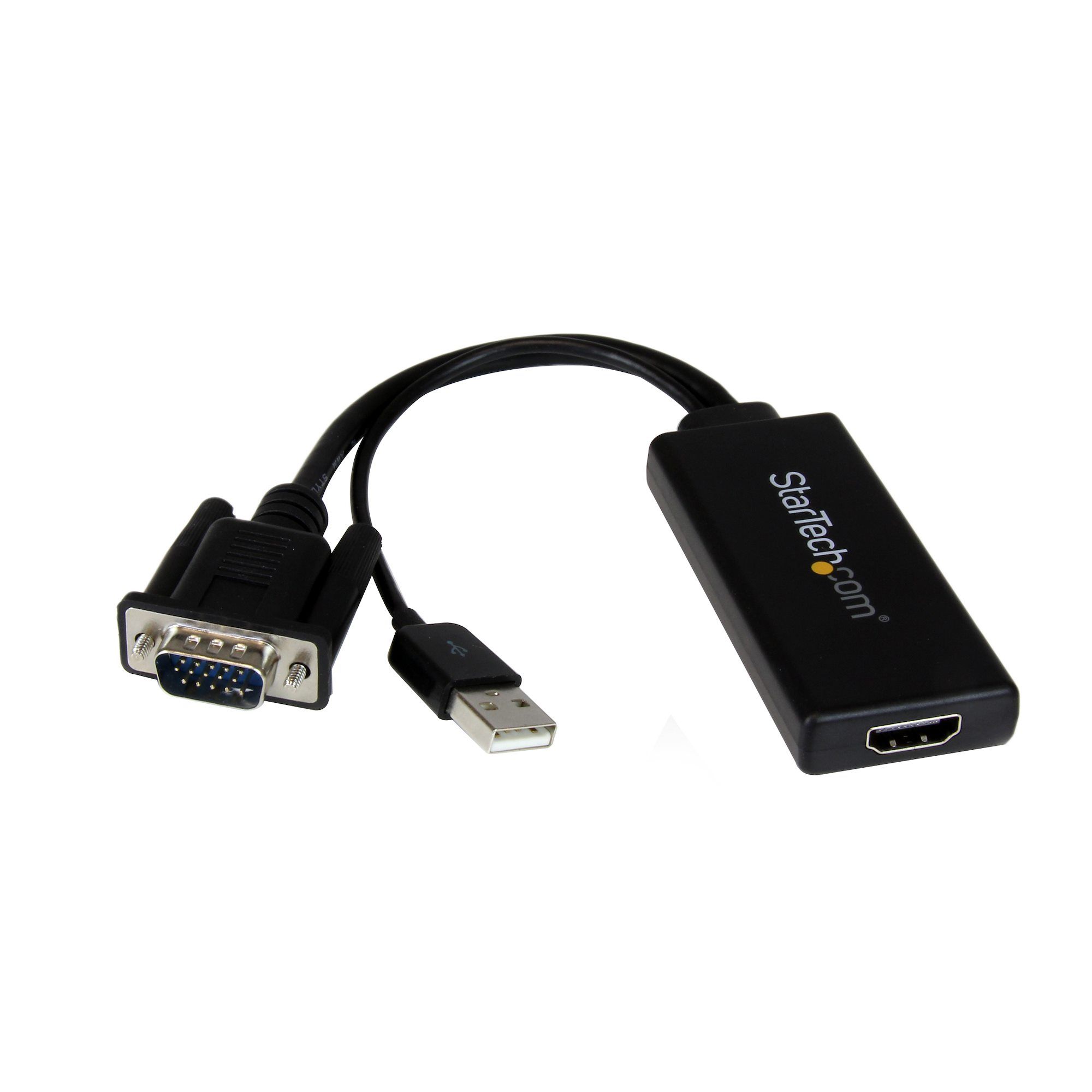 VGA TO HDMI ADAPTER W/ AUDIO/.