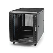 15U SERVER RACK CABINET/INCLUDES CASTERS LEVELING FEET