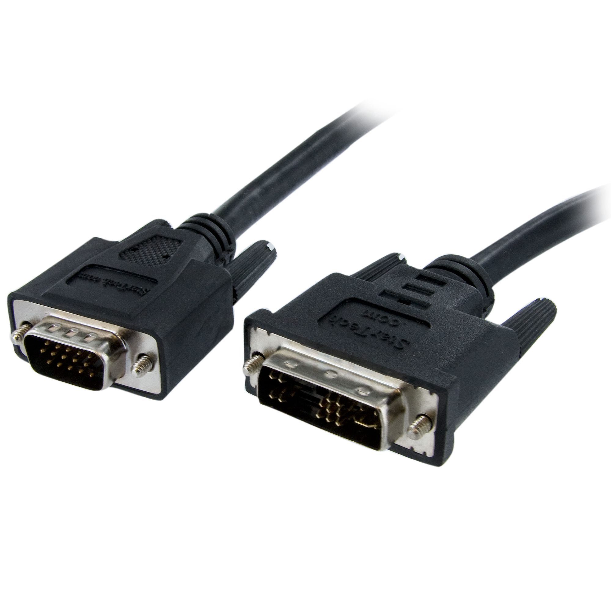 1M DVI TO VGA MONITOR CABLE/.