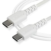 1 M USB C CABLE - WHITE/HIGH QUALITY ARAMID FIBER