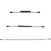 USB C CHARGING CABLE COILED/.