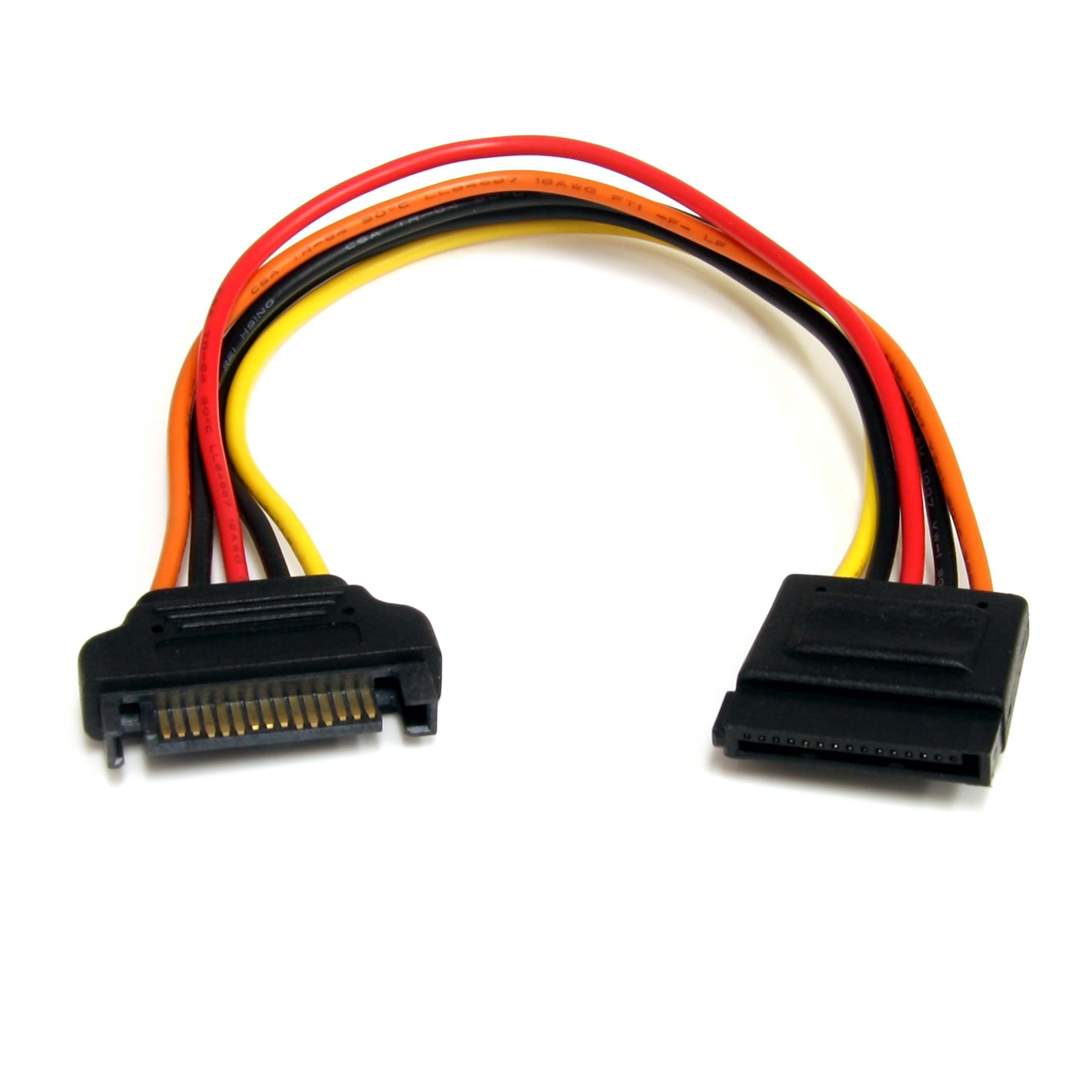 8IN 15PIN SATA POWER EXT CABLE/.