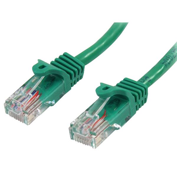 1M GREEN CAT 5E PATCH CABLE/.