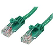1M GREEN CAT 5E PATCH CABLE/.