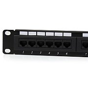 24 PORT 1U CAT6 PATCH PANEL/.