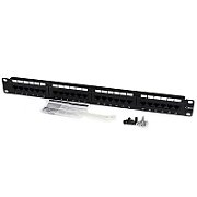 24 PORT 1U CAT6 PATCH PANEL/.