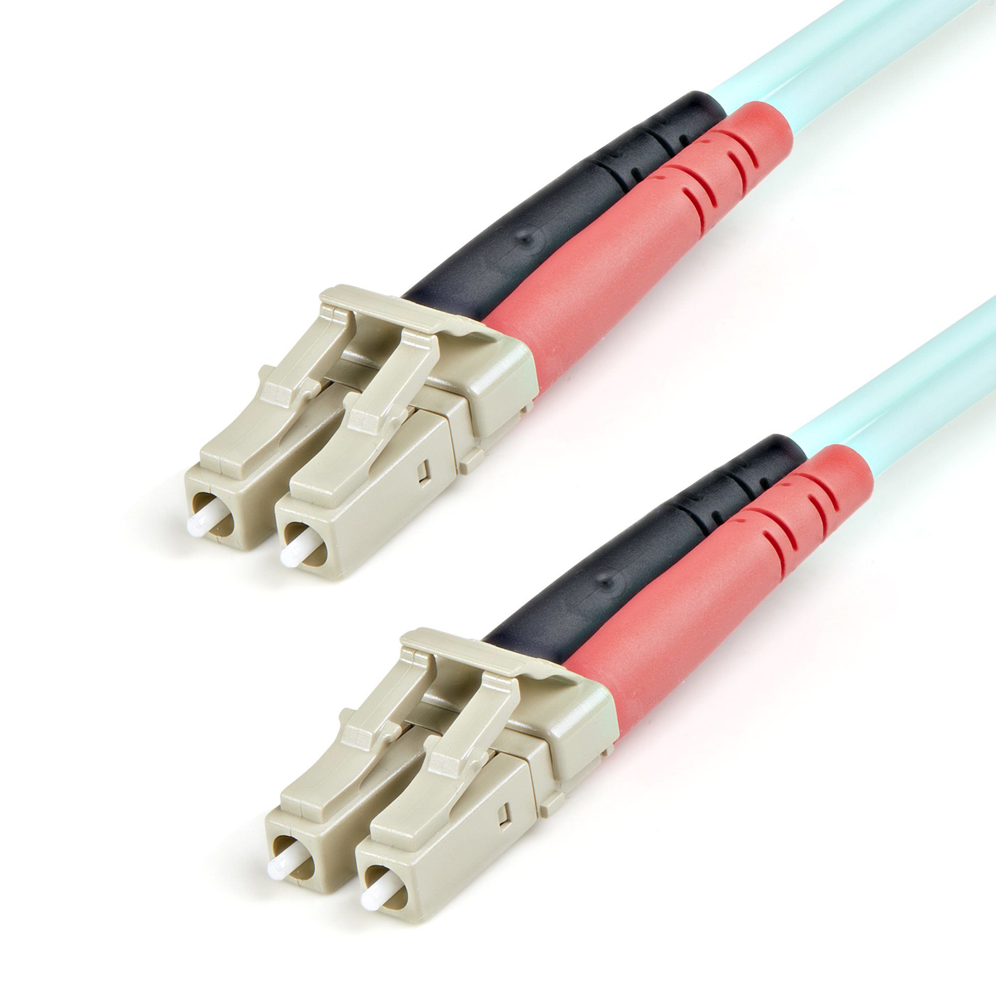 1M AQUA FIBER PATCH CABLE/.