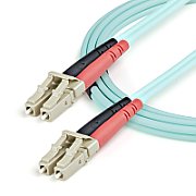 1M AQUA FIBER PATCH CABLE/.