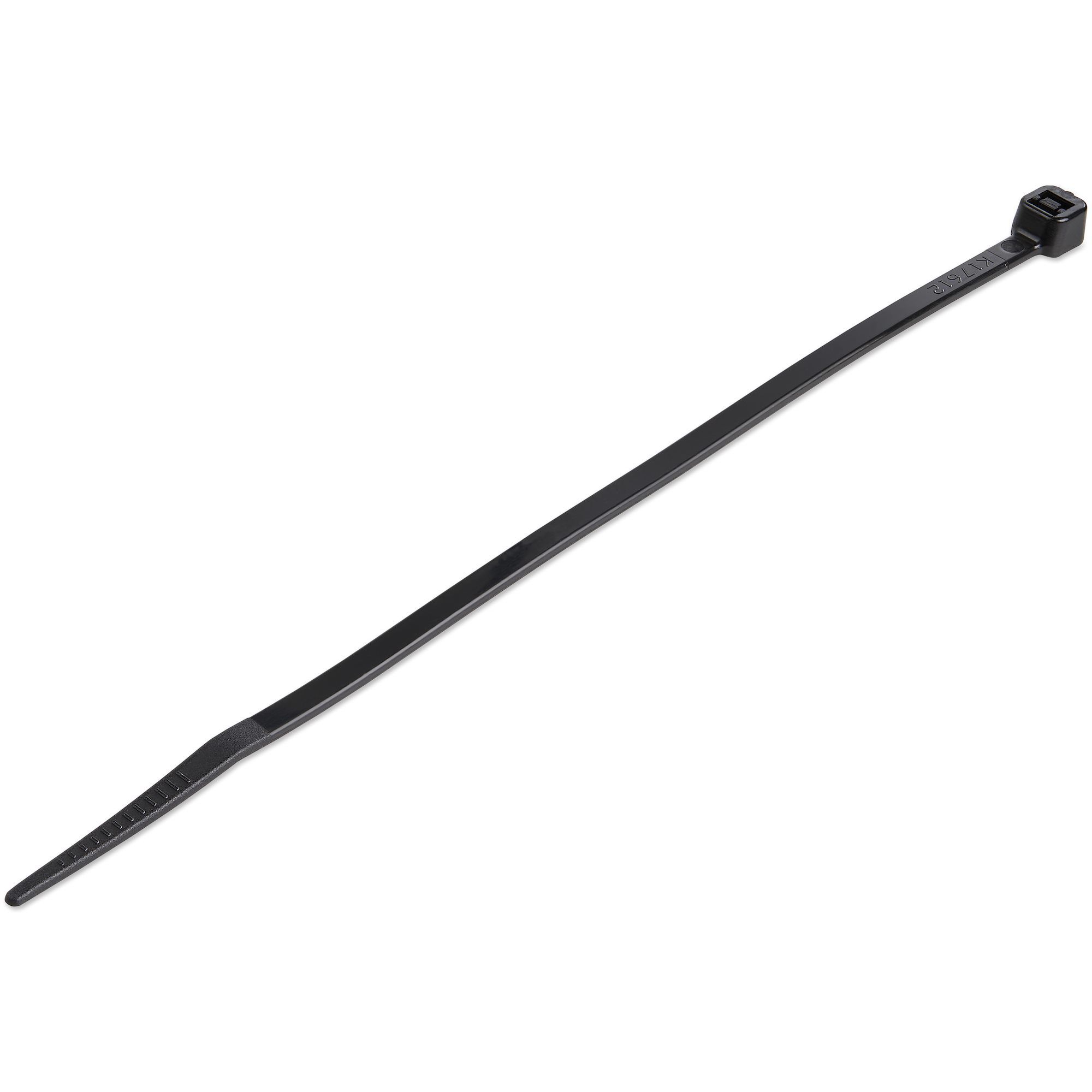 1000 PACK 6 CABLE TIES -BLACK/NYLON ZIP TIE WRAPS UL TAA