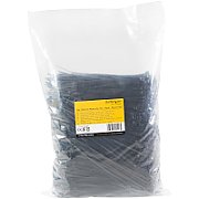 1000 PACK 6 CABLE TIES -BLACK/NYLON ZIP TIE WRAPS UL TAA
