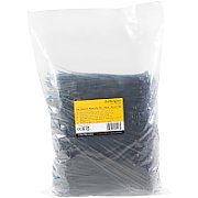 1000 PACK 6 CABLE TIES -BLACK/NYLON ZIP TIE WRAPS UL TAA