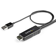 4K HDMI TO DISPLAYPORT CABLE/4K 30HZ - USB-POWERED