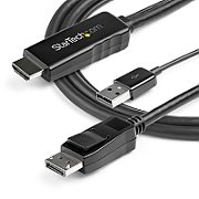 4K HDMI TO DISPLAYPORT CABLE/4K 30HZ - USB-POWERED