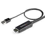 4K HDMI TO DISPLAYPORT CABLE/4K 30HZ - USB-POWERED