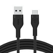 FLEX USB-A/USB-C SILICONE CBL F/SILICONE CABLE SUPPORTS FAST CHA