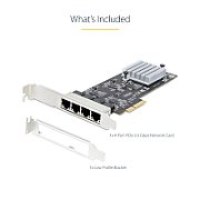 PR42GI-NETWORK-CARD/4-PORT 2.5G PCIE NETWORK CARD