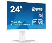 Monitor 23.8 inch LED IIyama ProLite XUB2492HSU-W6 1920 x 1080 pixeli, 100 Hz, 0.4 ms, Alb