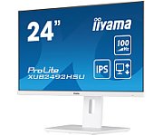 Monitor 23.8 inch LED IIyama ProLite XUB2492HSU-W6 1920 x 1080 pixeli, 100 Hz, 0.4 ms, Alb