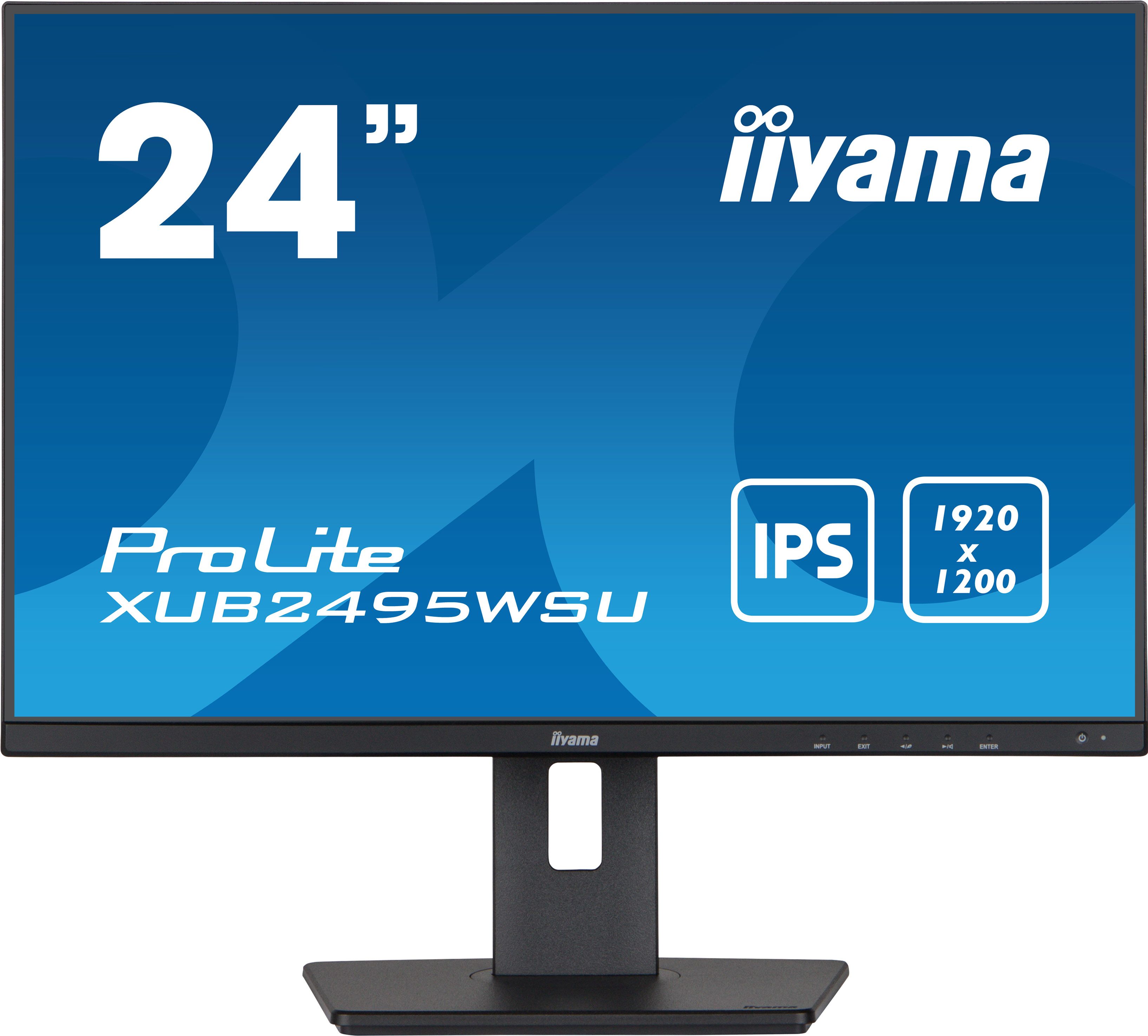 Monitor 24.1 inch IIyama XUB2495WSU-B5 1920 x 1200, 60 Hz