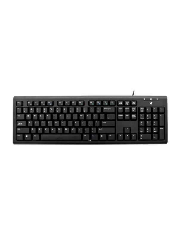 USB BLACK KEYBOARD TUV-GS/MULTIMEDIA GERMAN QWERTZ LAYOUT