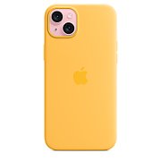 IPHONE 15 PLUS SILICONE CASE/WITH MAGSAFE SUNSHINE
