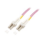 3M LWL JUMPER OM4 LC-LC/50/125 LSZH DUPLEX VIOLET