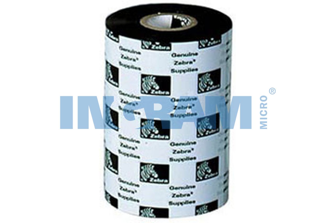 Wax/Resin Ribbon, 110mmx30m (4.33inx98ft), 5555 Standard, Cartridge, 10/box