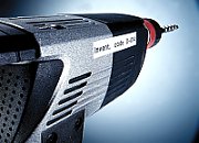 D1-TAPE POLYESTER 12MM X 5.5M/BLACK ON WHITE