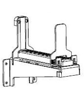 Kit Media Supply Hanger ZT620, ZT620R