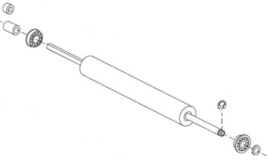 Kit Platen Roller for 110Xi4 for 600 dpi