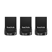 SANDISK ULTRA FIT USB 3.1/FLASH DRIVE 3-PACK 32GB