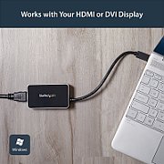 USB 3 TO HDMI W/ USB HUB/.