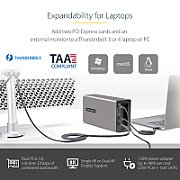 2TBT3-PCIE-ENCLOSURE/THUNDERBOLT 3 PCIE EXTERNAL