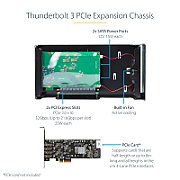 2TBT3-PCIE-ENCLOSURE/THUNDERBOLT 3 PCIE EXTERNAL