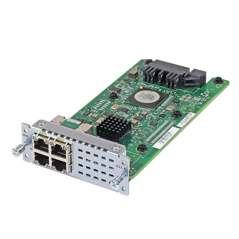 4-PORT LAYER 2 GE SWITCH NETWOR/INTERFACE MODULE IN